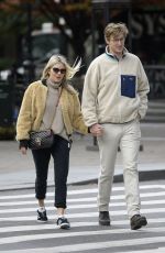 SIENNA MILLER and Lucas Zwirner Out in New York 10/18/2019