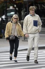 SIENNA MILLER and Lucas Zwirner Out in New York 10/18/2019