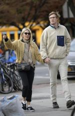 SIENNA MILLER and Lucas Zwirner Out in New York 10/18/2019