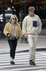 SIENNA MILLER and Lucas Zwirner Out in New York 10/18/2019