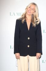 SIENNA MILLER at La Mer by Sorrenti Campaign Launch in New York 10/03/2019