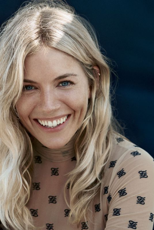 SIENNA MILLER for Elle Magazine, UK November 2019