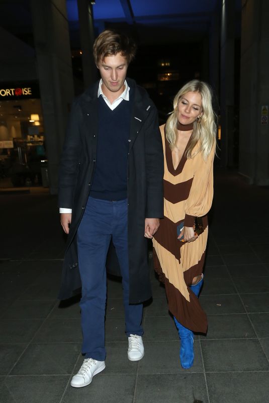 SIENNA MILLER Leave Aamerican Woman Premiere in London 10/09/2019