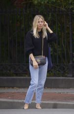 SIENNA MILLER Out and About in New York 10/22/2019