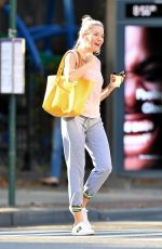 SIENNA MILLER Out in New York 10/02/2019