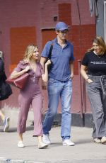 SIENNA MILLER, TARA SUMMERS and Lucas Zwirner Out in New York 09/30/2019