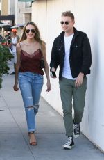 SISTINE and SOPHIA STALLONE Leaves Wally