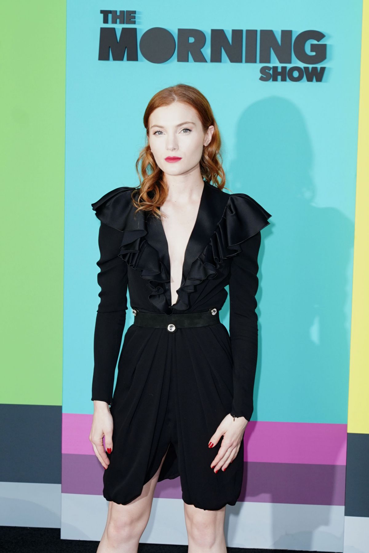 SKYLER SAMUELS at The Morning Show Premiere in New York 10/28/2019.