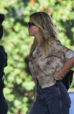 SOFIA RICHIE Arrives at a Hotel in Beverly Hills 10/13/2019