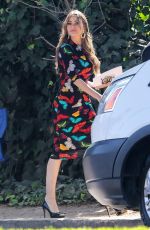 SOFIA VERGARA on the Set of Final Season of Modern Family in Los Angeles 10/08/2019