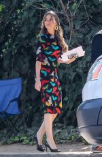 SOFIA VERGARA on the Set of Final Season of Modern Family in Los Angeles 10/08/2019