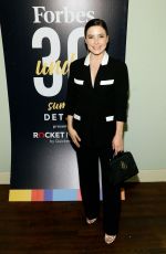 SOPHIA BUSH at Forbes 30 Under 30 Summit in Detroit 10/28/2019