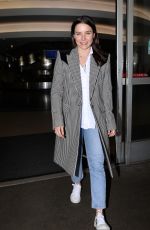 SOPHIA BUSH at Los Angeles International Airport 10/07/2019