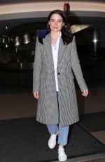 SOPHIA BUSH at Los Angeles International Airport 10/07/2019