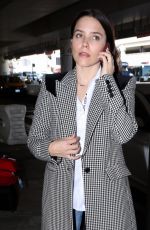 SOPHIA BUSH at Los Angeles International Airport 10/07/2019