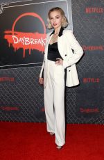 SOPHIE SIMNETT at Daybreak Premiere at New York Comic Con 10/04/2019