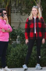 SOPHIE TURNER and Joe Jonas Out in Beverly Hills 10/17/2019