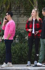 SOPHIE TURNER and Joe Jonas Out in Beverly Hills 10/17/2019