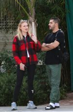 SOPHIE TURNER and Joe Jonas Out in Beverly Hills 10/17/2019