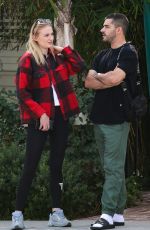 SOPHIE TURNER and Joe Jonas Out in Beverly Hills 10/17/2019