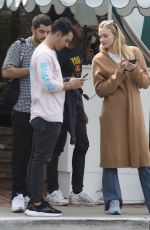 SOPHIE TURNER and Joe Jonas Out in Los Angeles 10/16/2019