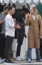 SOPHIE TURNER and Joe Jonas Out in Los Angeles 10/16/2019