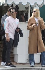 SOPHIE TURNER and Joe Jonas Out in Los Angeles 10/16/2019