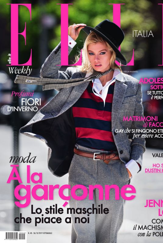 STELLA MAXWELL in Elle Magazine, Italy October 2019