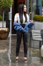STEPHANIE DAVIS Out and About in Manchester 10/25/2019
