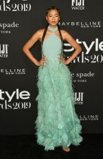 STORM REID at 2019 Instyle Awards in Los Angeles 10/21/2019
