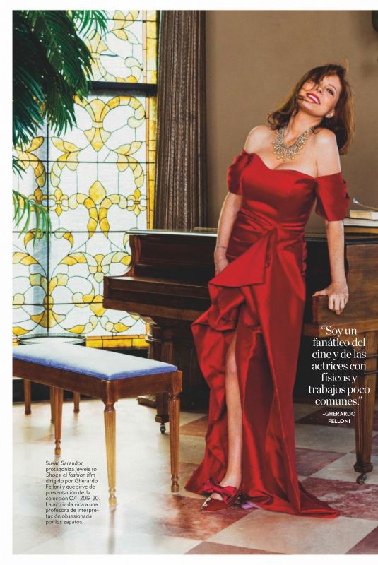 SUSAN SARANDON for Instyle Magazine, Espana September 2019