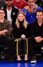 SYDNEY SWEENEY at Knicks vs Pelicans Game in New York 10/18/2019