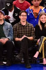 SYDNEY SWEENEY at Knicks vs Pelicans Game in New York 10/18/2019