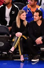 SYDNEY SWEENEY at Knicks vs Pelicans Game in New York 10/18/2019