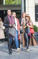 SYLVIE MEIS and LILLY BECKER on the Set of Shopping Queen TV Show 10/09/2019