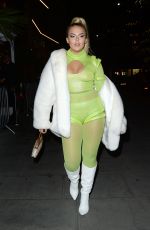 TALLIA STORM Arrives at Halloween Party at M Restaurant in London 10/25/2019