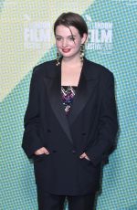 TALLULAH GREIVE at Our Ladies Premiere at BFI London Film Festival 10/04/2019