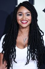 TANISHA LONG at Jojo Rabbit Premiere in Los Angeles 10/15/2019