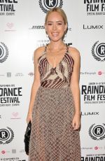 TANYA BURR at Hurt by Paradise Premiere at Raindance Film Festival in London 09/28/2019