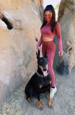 TATI MCQUAY Out with Her Dog - Instagram Photos and Video 10/21/2019