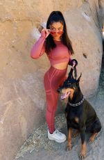 TATI MCQUAY Out with Her Dog - Instagram Photos and Video 10/21/2019