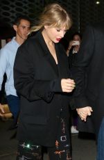 TAYLO SWIFT and Joe Alwyn Leaves SNL After-party in New York 10/05/2019