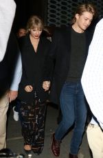 TAYLO SWIFT and Joe Alwyn Leaves SNL After-party in New York 10/05/2019