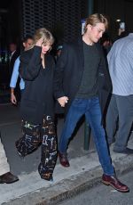 TAYLO SWIFT and Joe Alwyn Leaves SNL After-party in New York 10/05/2019