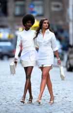 TAYLOR HILL on the Set of a Photoshoot in New York 10/11/2019