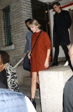 TAYLOR SWIFT Leaves Howard Gilman Opera House in New York 10/12/2019