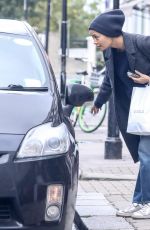 THANDIE NEWTON Out Shopping in London 10/16/2019