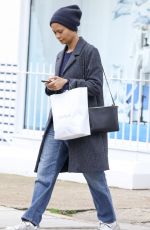 THANDIE NEWTON Out Shopping in London 10/16/2019