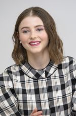 THOMASIN MCKENZIE at Jojo Rabbit Press Conference in Los Angeles 10/13/2019