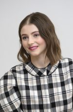THOMASIN MCKENZIE at Jojo Rabbit Press Conference in Los Angeles 10/13/2019